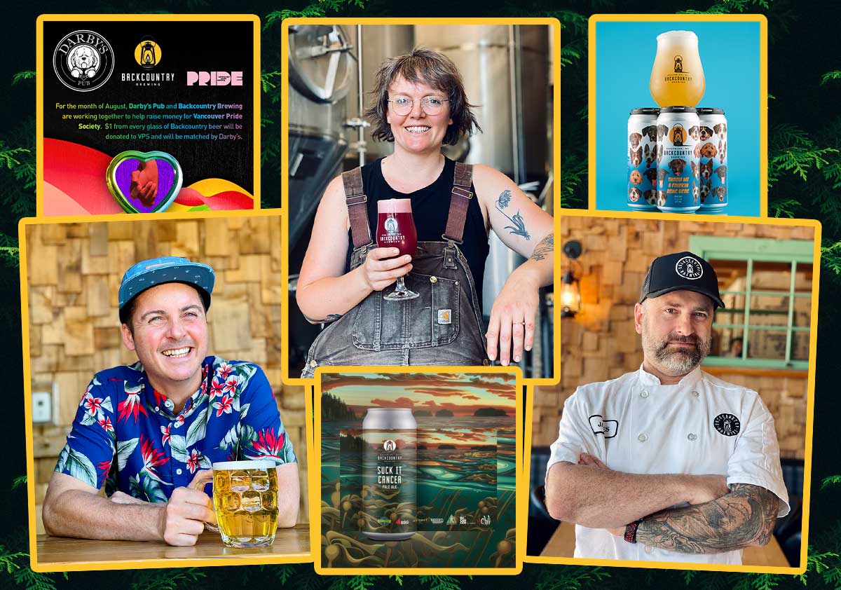 Backcountry Brewing - Summer News September 2021 collage image header